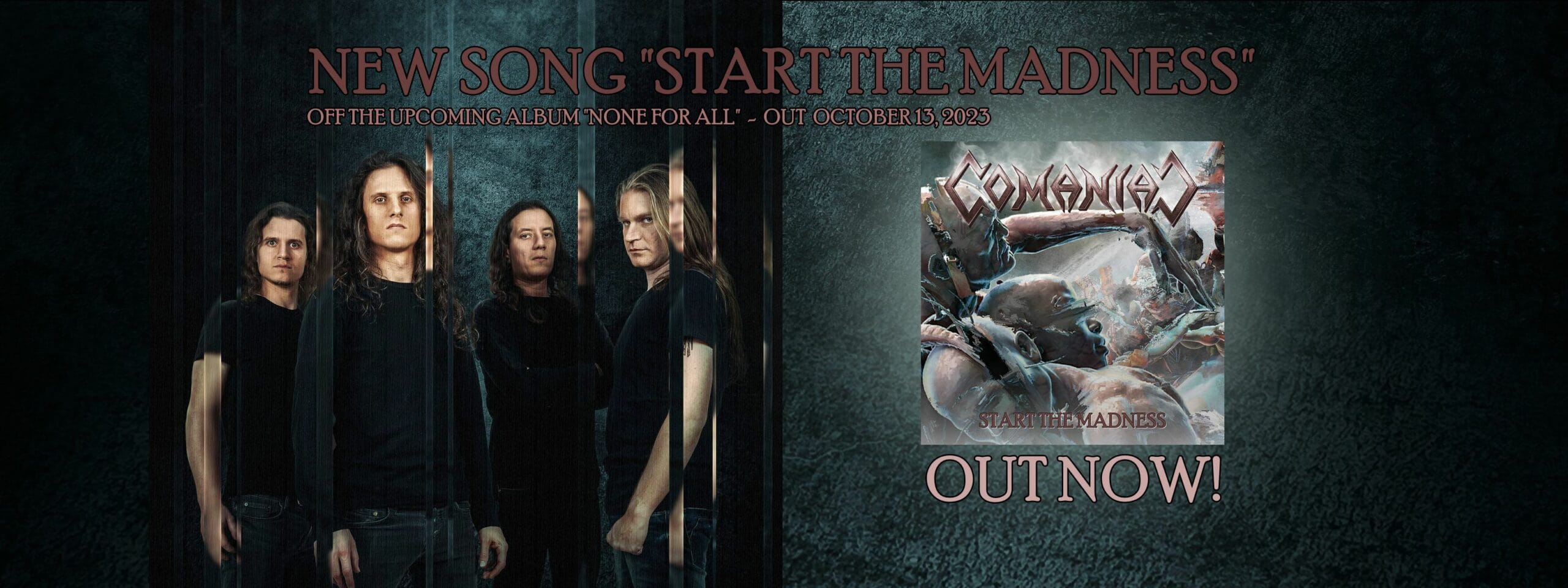 Comaniac lança quarto single “ START THE MADNESS ” de seu próximo álbum “None for all”