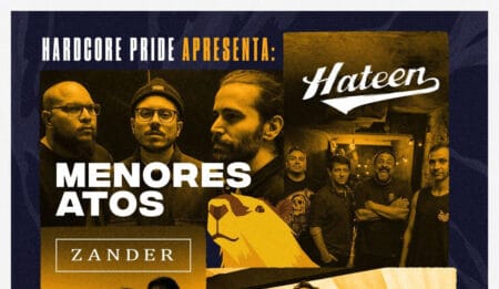 menores atos, Hateen e Zander juntos neste sábado em Piracicaba (SP)