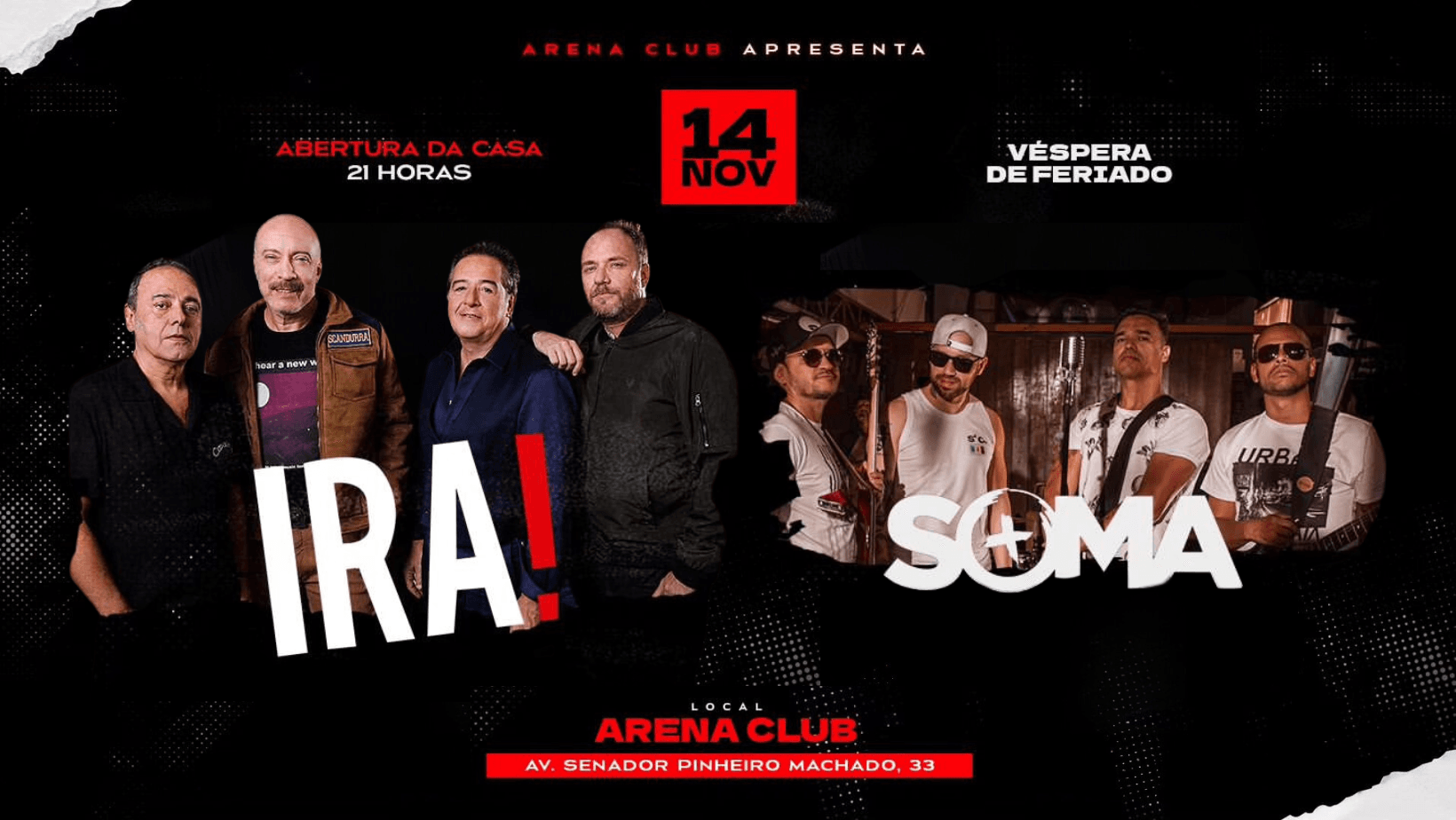 O Encontro de Gerações do Rock Nacional: Ira! e Söma Agitam a Noite em Santos!