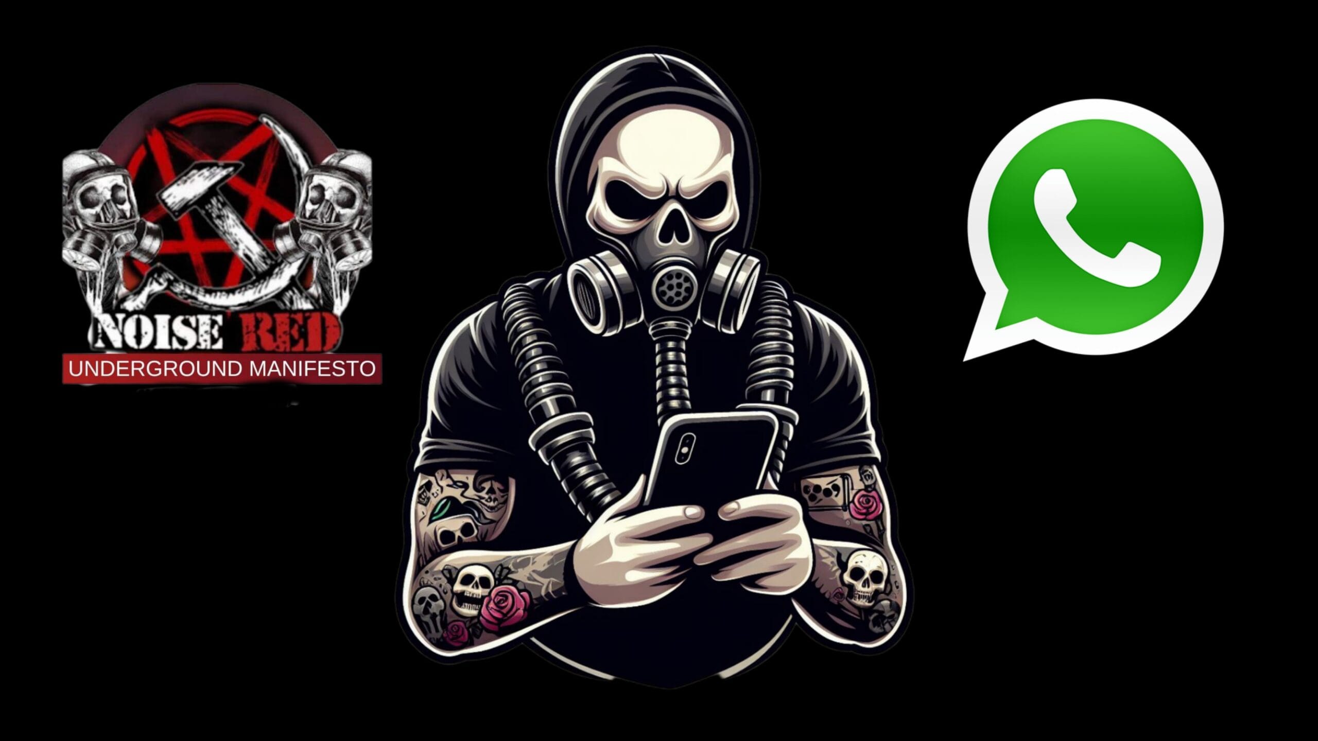 NoiseRed- Underground Manifesto: Agora no WhatsApp!
