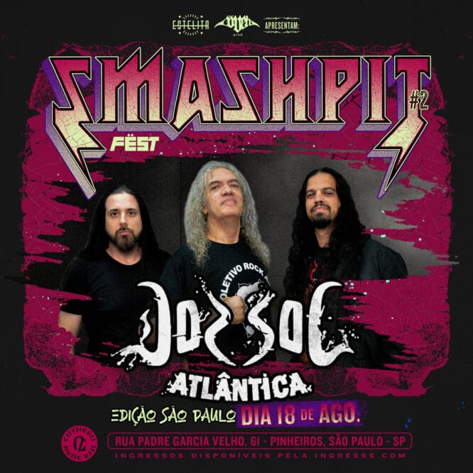 Dorsal Atlântica entre as atrações da segunda edição Smashpit Fëst em São Paulo