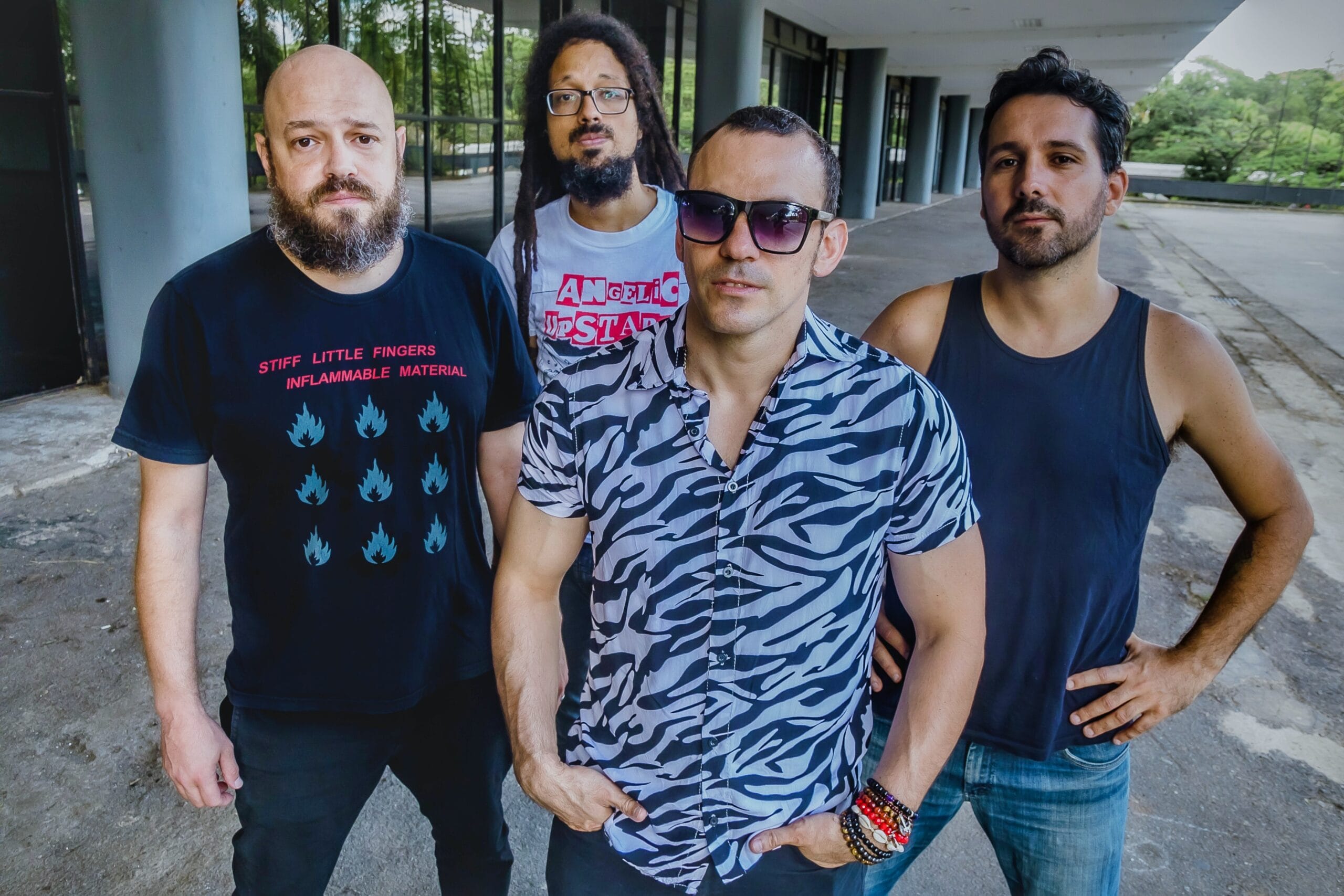 Solidariedade com palestinos leva banda paulistana a coletânea gringa ao lado de clássicos do punk rock mundial