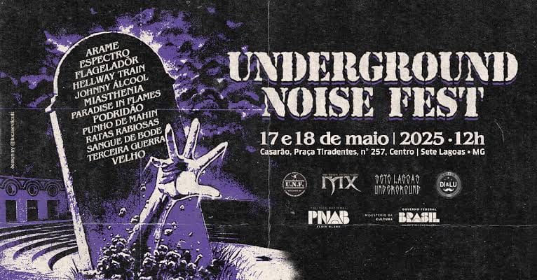 Underground Noise Fest: Prepare-se para a Maior Edição de Metal Autoral em Sete Lagoas
