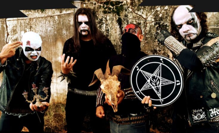 HÉIA: Banda leva o caos do Black Metal goiano a Foz do Iguaçu/PR ao lado de Hell Abyss e Crepúsculo Dos Ídolos