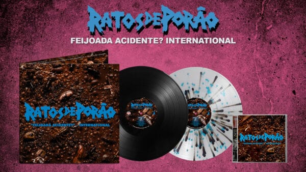 Ratos de Porão: Fuzz On Discos lança ‘”Feijoada Acidente?” – International’ em vinil
