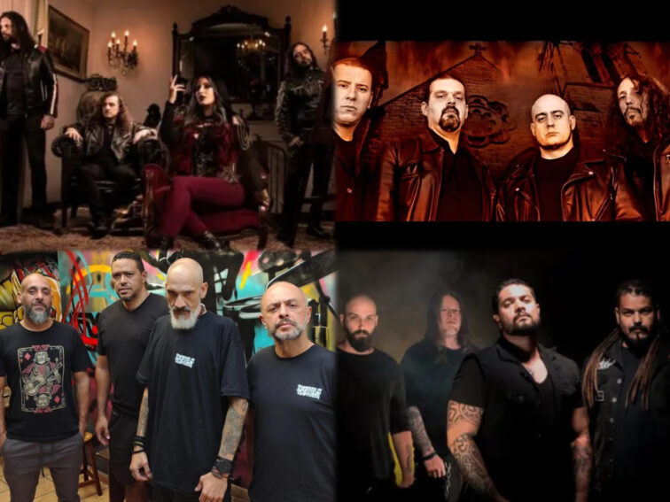Quatro potências do metal nacional juntas em São Paulo, em dezembro!