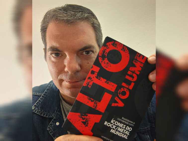 Jornalista e crítico musical lança livro de bastidores e conversas com lendas do rock e do heavy metal