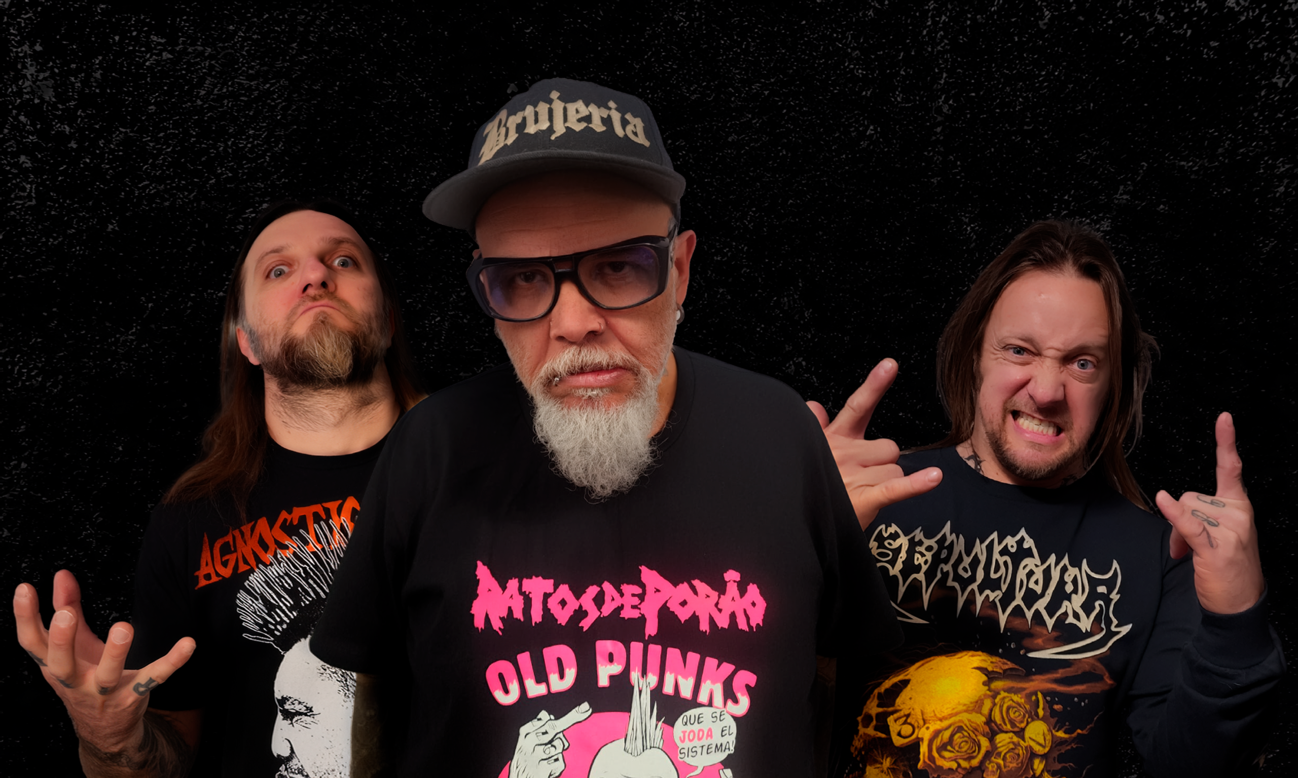 Claustrofobia lança "AQUI NÃO" com participação de João Gordo (Ratos de Porão)