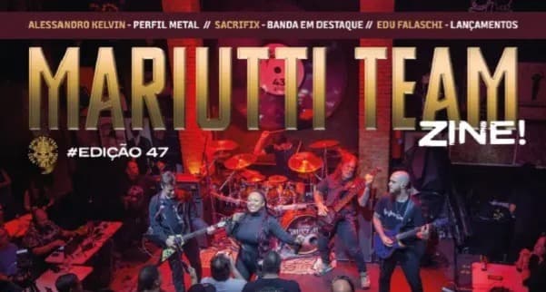 Mariutti Team Zine Chega à 47ª Edição Destacando Shamangra, o Metal Amazônico da Vocifer e a Força da Cena Nacional