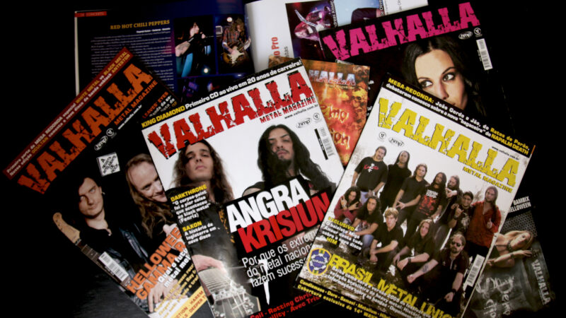 Revista Valhalla celebra 30 anos do lançamento de sua primeira edição e lança canal no Youtube