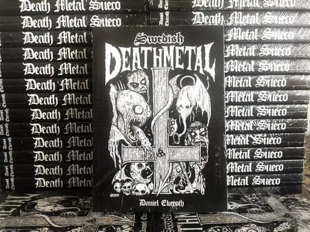 Livro clássico “Swedish Death Metal” ganha inédita edição brasileira em pré-venda